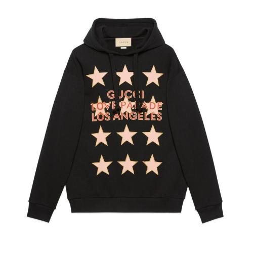  GUCCI古馳 22年秋冬 女士 平紋針織棉衛(wèi)衣 615061 XJEQO 1082