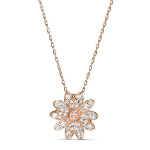 Swarovski/施華洛世奇 ETERNAL FLOWER系列 女士仿水晶石花漾魔力小雛菊鎖骨鏈吊墜項(xiàng)鏈 多色可選