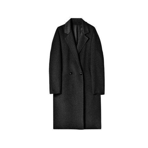 GeleiStory/GeleiStory 高奢駱駝絨2022冬季新款氣質(zhì)雙面通勤中長款毛呢大衣 女士大衣