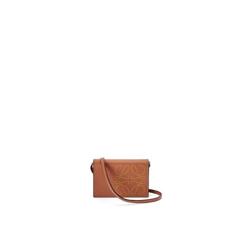  LOEWE羅意威 22年秋冬 女士 卡包 Brand cardholder in classic calfskin C500R32X01-7658 預定商品1-3周發(fā)貨