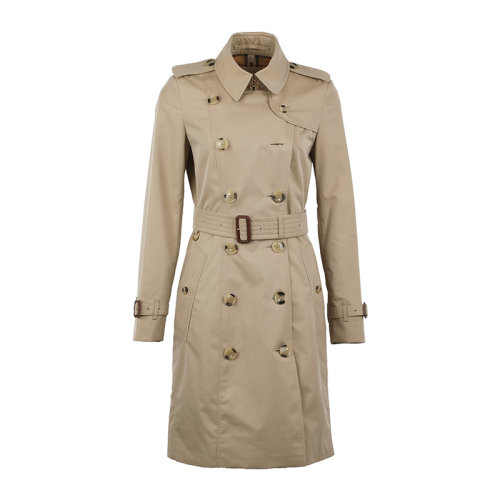 BURBERRY/博柏利21新品雙排扣中長款女士風(fēng)衣外套8045776