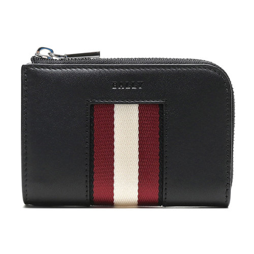 BALLY/巴利 男士織物/配皮鑰匙包卡包卡夾 BRADI HP