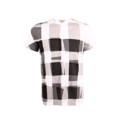  BURBERRY/博柏利 男士拼色棉質(zhì)短袖T恤 3962461 PLFSX