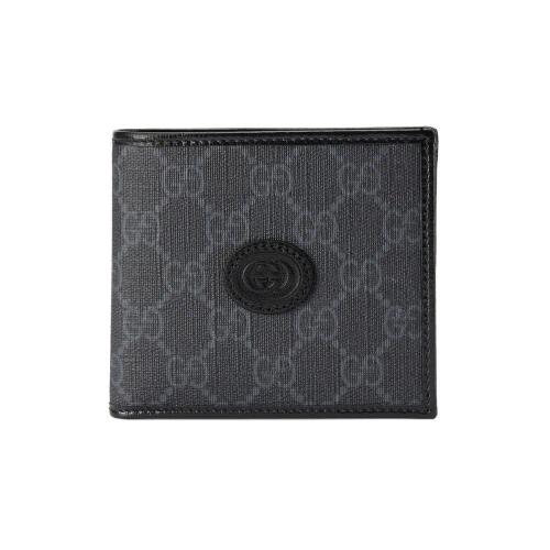  GUCCI古馳 22年秋冬 男士 互扣式雙G零錢包 673000 92TCN 1000