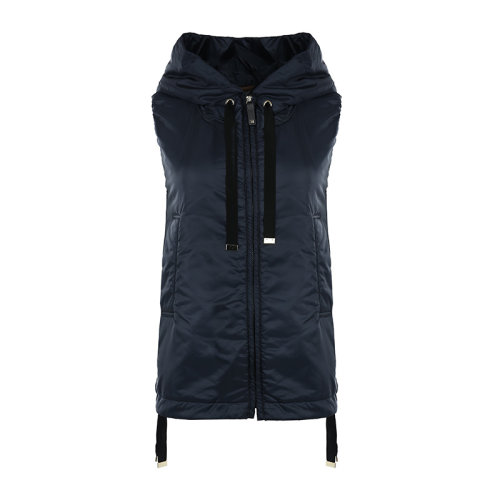 MaxMara/麥絲瑪拉21新品寬松連帽女士馬甲背心92960114000GREENG