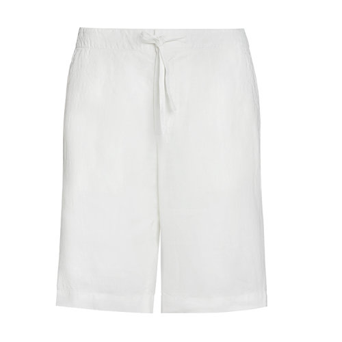 Z Zegna杰尼亞 白色 亞麻男士短褲 VU160-ZZ384-NT1