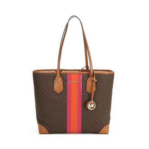 Michael Kors/邁克·科爾斯 老花大號(hào)托特包 大容量字母LOGO 手提包 女款 30F1GV0T3U