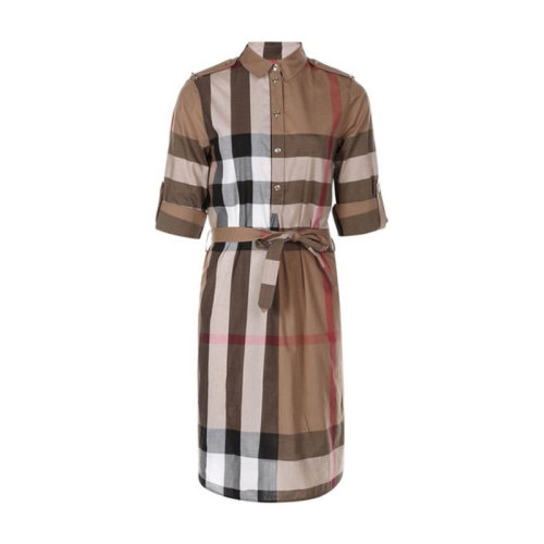 BURBERRY/博柏利 女士連衣裙 經(jīng)典格紋款8027708     at