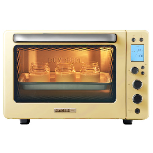 Buydeem/北鼎 電烤箱家用烘焙多功能電烤箱空氣炸烤箱入門級(jí)烤箱31.5L T535黃色