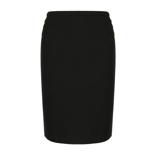Emporio Armani/安普里奧阿瑪尼 黑色 女士修身半身裙 4NN36T-42009-999