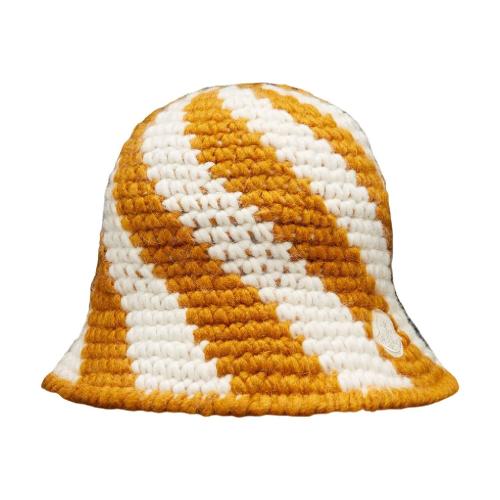  MONCLER蒙可蒙克萊 22年秋冬 男士 帽子 Crochet Bucket Hat H20923B00004M2013P30
