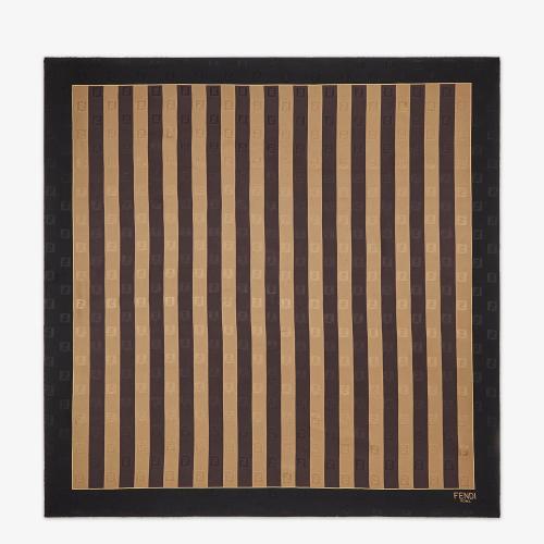  FENDI芬迪 22年春夏 女士 圍巾 PEQUIN圍巾 FXT091ADFEF18OJ