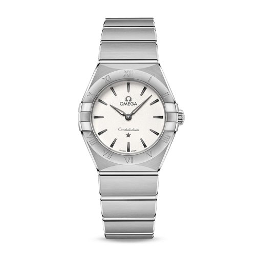 OMEGA/歐米茄 星座系列 精鋼 石英機芯 女士腕表 131.10.28.60.02.001
