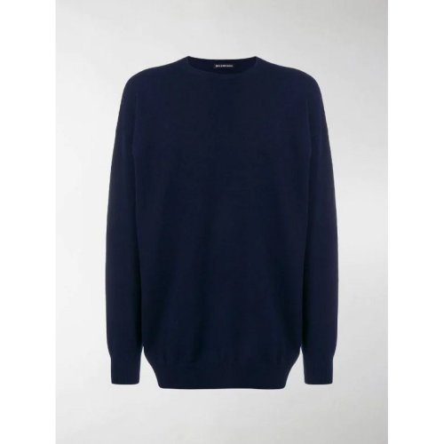  Balenciaga/巴黎世家 男士海軍藍羊絨針織衫/毛衣 583111 T4092 4140 PLFSX