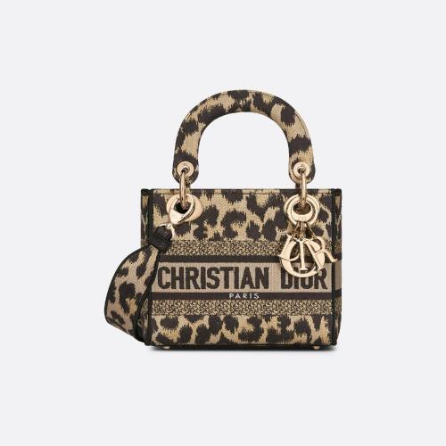  DIOR迪奧 22年秋冬 女士 手提包 Sac Lady D-Lite Mini M0500ORHM_M918