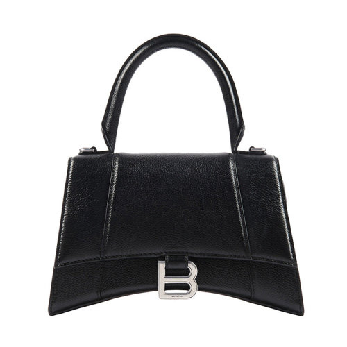 Balenciaga/巴黎世家  女包 字母B裝飾 女士皮質(zhì)經(jīng)典時尚單肩手提包 5935461IZHY1000