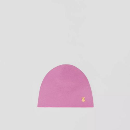  BURBERRY 22年秋冬 女士 專屬標(biāo)識(shí)裝飾羊毛混紡針織帽 80611911