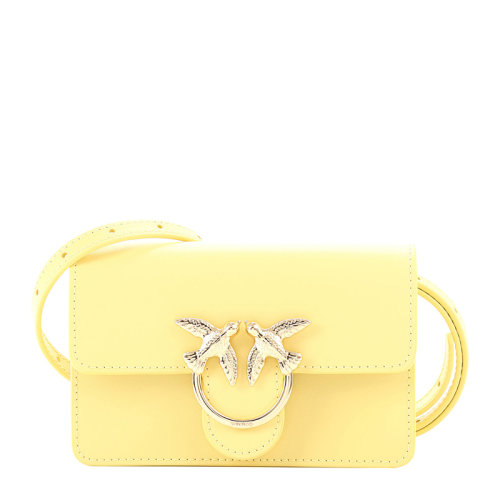 Pinko/品高LOVE系列 Simply女士純色鏈條包單肩包斜挎包飛鳥燕子包女包1P21KR多色可選