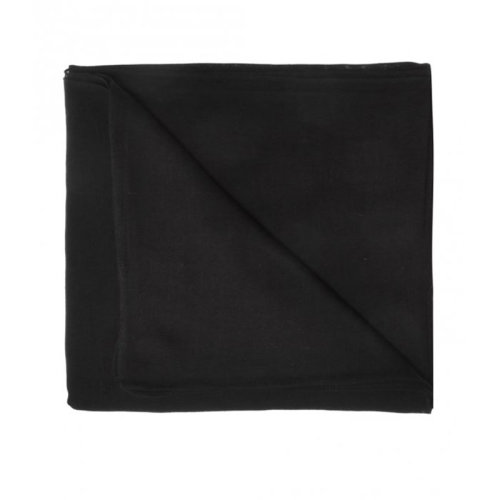 MOSCHINO/莫斯奇諾 男女同款 黑色時(shí)尚圍巾/披肩圍巾 50135M5353016