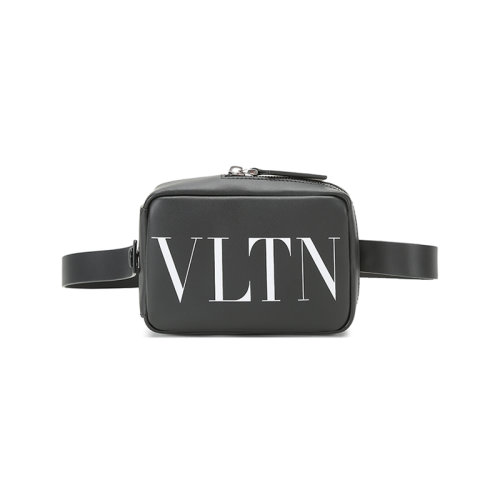 Valentino/華倫天奴  男士皮革胸包單肩斜挎包 VY2P0Q84LVN