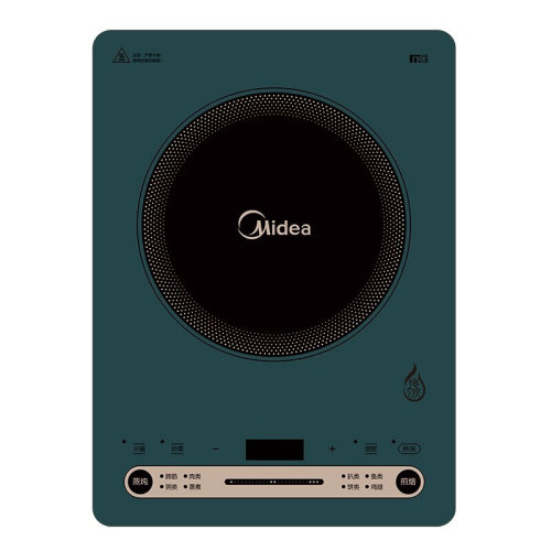 Midea/美的 電磁爐C22-RH2279 家用2200瓦恒勻火智能爆炒火鍋多功能電磁灶 配湯鍋