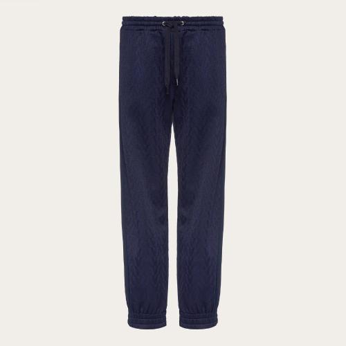  VALENTINO華倫天奴 22年秋冬 男士 休閑褲 PANTALON A_VEC JACQUARD OPTICAL VALENTINO XV3MD0