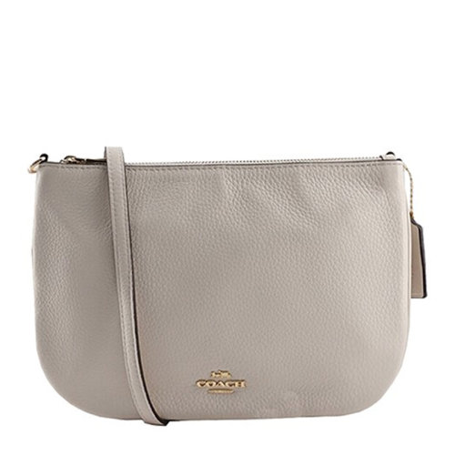 COACH/蔻馳女士白色牛皮斜挎包x24799IMCHK