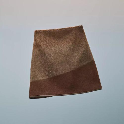  HERMES愛馬仕 22年秋冬 女士 半身裙 Mini-jupe motif ??Rocabar?? H2H0307DD4P36