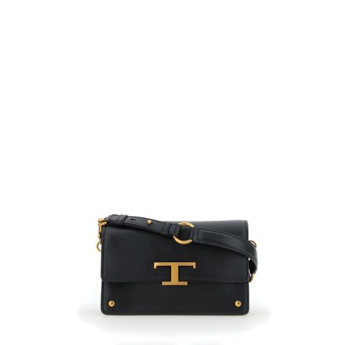  Tod’s/托德斯 女士黑色皮革單肩包 XBWTSIN0100ROR-B999 PLSX