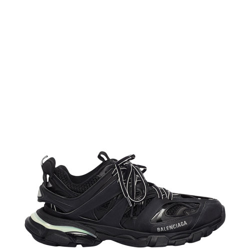 Balenciaga/巴黎世家 22年早春新款 TRACK系列 女士黑色網(wǎng)眼和尼龍LED運(yùn)動(dòng)鞋555032W2GB11000