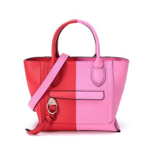 Longchamp/瓏驤 女士MAILBOX系列小號牛皮手提單肩斜挎包笑臉包 10103 HYF