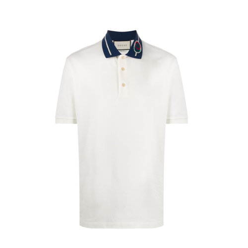 GUCCI/古馳 古琦男裝 男士短袖棉質(zhì)春夏POLO衫 598960 XJB0X 6229