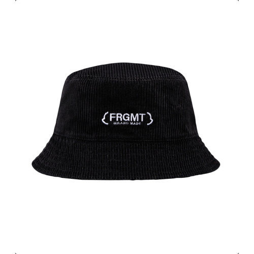 Moncler/蒙克萊 22年秋冬新款 Maya 70系列FRGMT藤原浩合作款 男女同款黑色純棉/聚酰胺雙面漁夫帽H209U3B00006M2363999