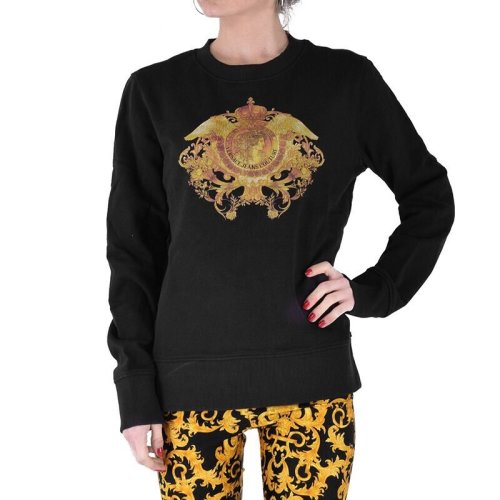  VERSACE JEANS COUTURE 女士印花棉質衛(wèi)衣 B6HWA797 30453 899 PLFSX