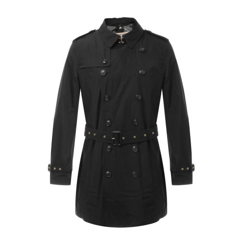 BURBERRY/博柏利 burberry服裝 巴寶莉 黑色 可拆卸 連帽 外套 休閑 男裝 男士風(fēng)衣 40329661