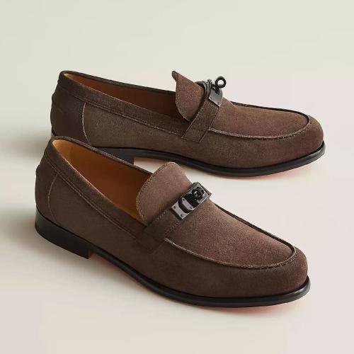  HERMES愛馬仕 22年秋冬 男士 商務(wù)休閑鞋 Mocassins Destin H222996ZAME400