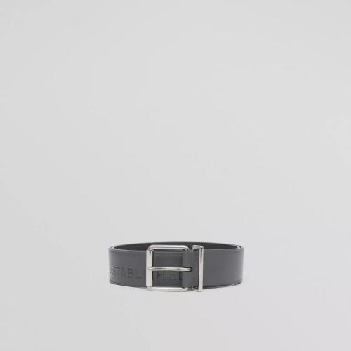  BURBERRY 22年秋冬 男士 Horseferry 印花皮帶 80463021 預(yù)定商品1-3周發(fā)貨