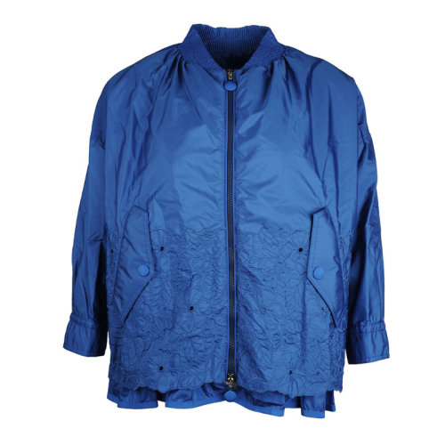 Moncler/蒙克萊 蒙口 女裝時(shí)尚百搭藍(lán)色女士風(fēng)衣