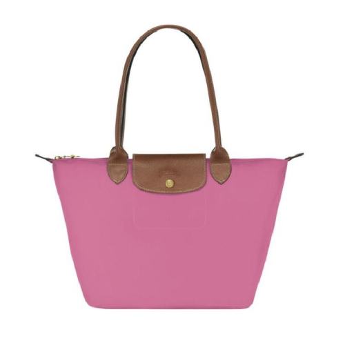  Longchamp/瓏驤 女士牡丹粉色時(shí)尚休閑/配皮手提包 L2605 089 P60 PLSX