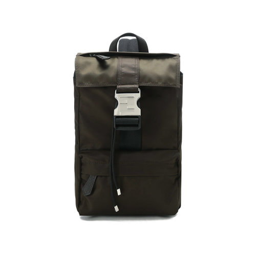 FENDI/芬迪【22春夏新款】男士織物Fendiness手提單肩斜挎包胸包小號 7VZ067 AGQT