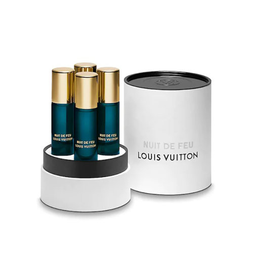 LV 路易威登 中性香水4x7.5ml 旅行裝「全系列」火之夜NUIT-DE-FEU 替換裝