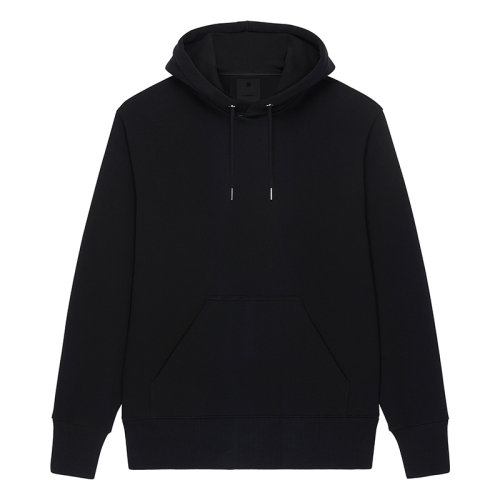 Givenchy/紀(jì)梵希      Chito聯(lián)名系列 男士黑色純棉超大版型BANDANA貼片連帽衛(wèi)衣BMJ0E43Y6V-001