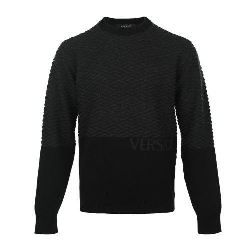 VERSACE/范思哲22秋冬男士套頭針織衫10059421A04073