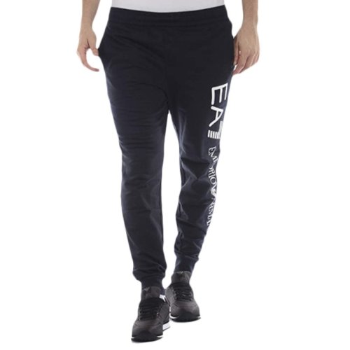  Emporio Armani/安普里奧阿瑪尼 男士黑色棉質(zhì)休閑運(yùn)動褲 8NPPB3 J05Z 0203 PLFSX