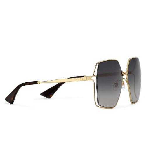  GUCCI古馳 22年秋冬 女士 橢圓形鏡框太陽(yáng)眼鏡 642994 I3330 8012