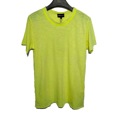 Emporio Armani/安普里奧阿瑪尼  檸檬黃男士T恤