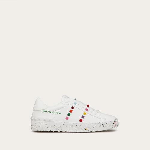  VALENTINO華倫天奴 22年秋冬 女士 休閑運動鞋 SNEAKERS OPEN FOR A CHANGE EN MATIERE D’ORI