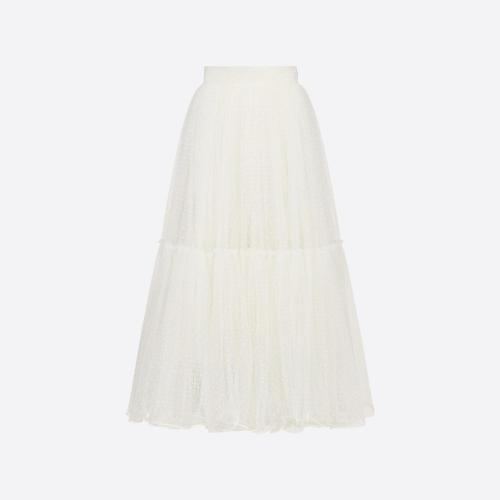  DIOR迪奧 22年秋冬 女士 半身裙 喇叭形半裙 311J11A8810_X0300