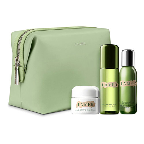 La Mer/海藍之謎2021圣誕限量保濕套裝3件套 精萃水100ml+保濕精華露30ml+乳霜30ml