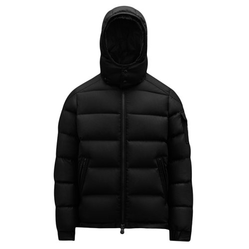 Moncler/蒙克萊 21年秋冬新款 Montgenevre系列 男士黑色輕質(zhì)法蘭絨羽絨服H20911A5370054272999